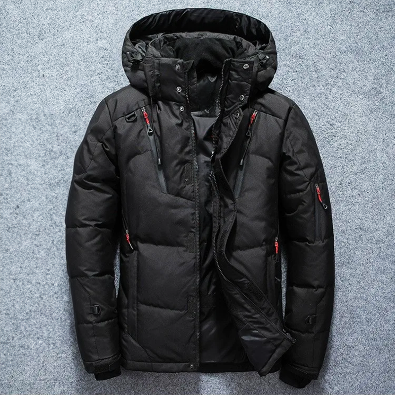 Warme Outdoor Daunenjacke für Herren im Winter