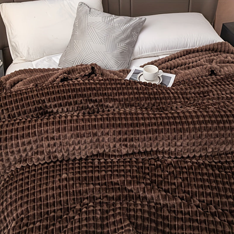 WarmNest® Exklusive Wärmedecke aus luxuriösem Fleece in Vintage-Stil