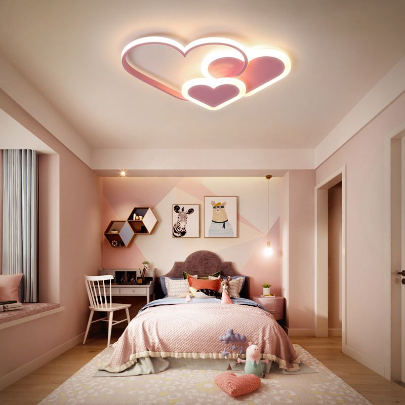 D'or® Design LED dimmbare Deckenleuchte Wohn/Schlafzimmer - Metall & Acryl