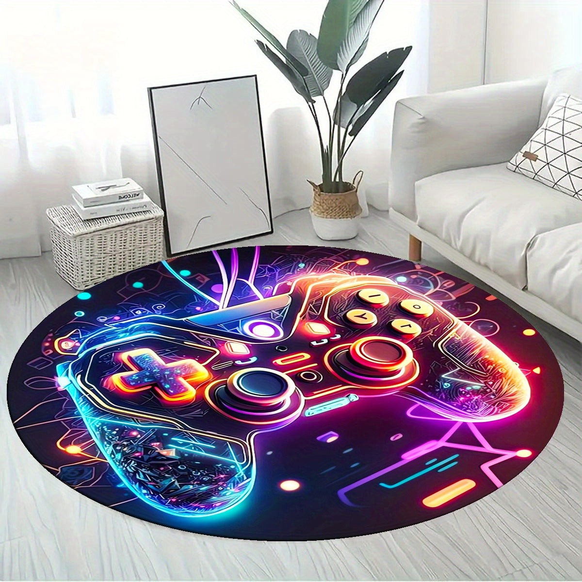 GamingMat® Eleganter Kristall-Samt PlayStation-Teppich