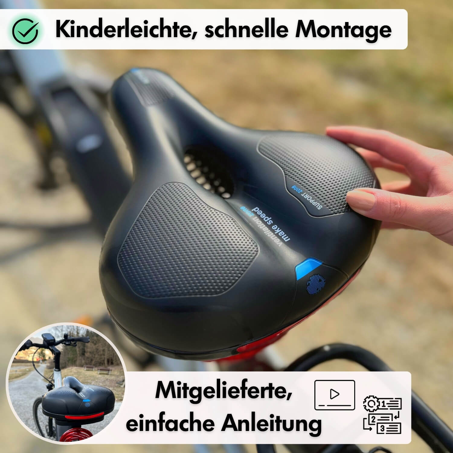 CycloEase - Satteln Sie auf Komfort um!