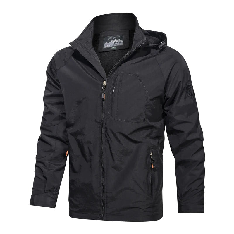 Moderne Herren Windjacke als Outdoorjacke und Übergangsjacke