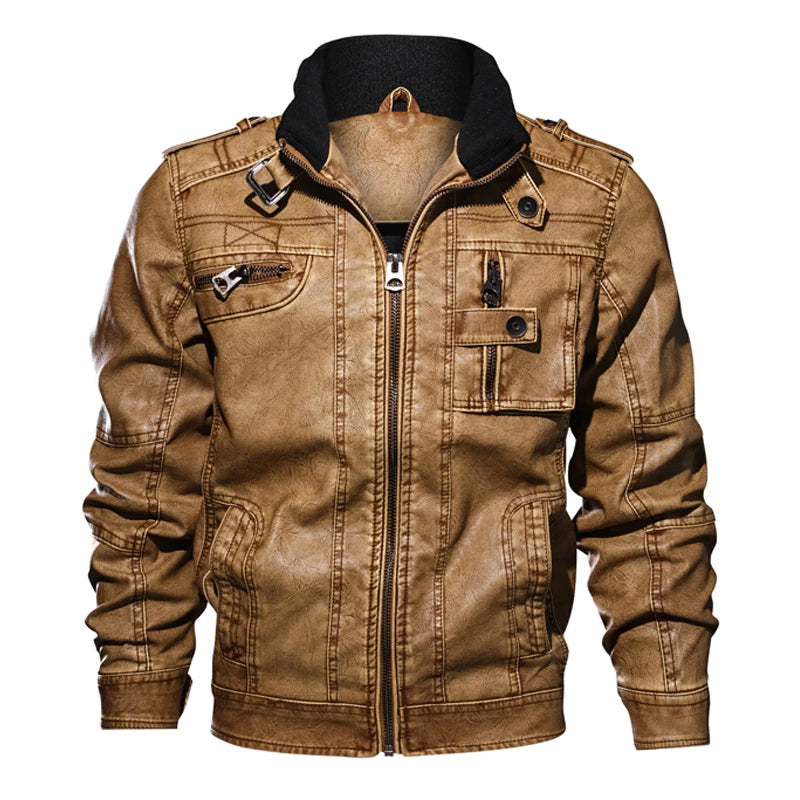 TrendyLux® Herren-Lederjacke – Stilvoller Klassiker für jeden Anlass