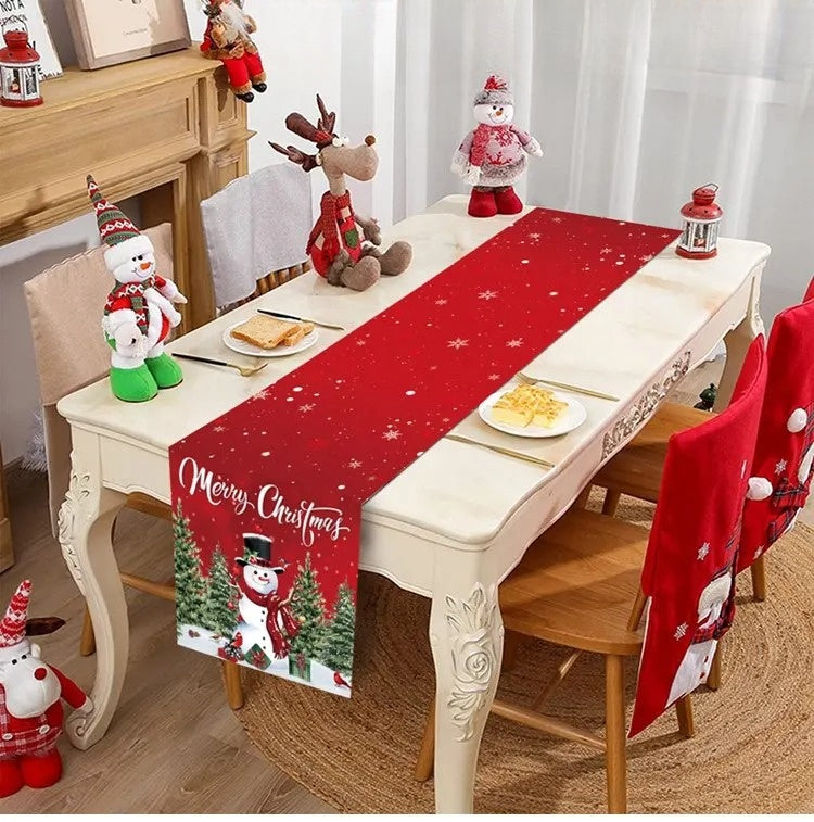 Festliche Tischdecke für Weihnachten mit elegantem Design für feierliche Anlässe