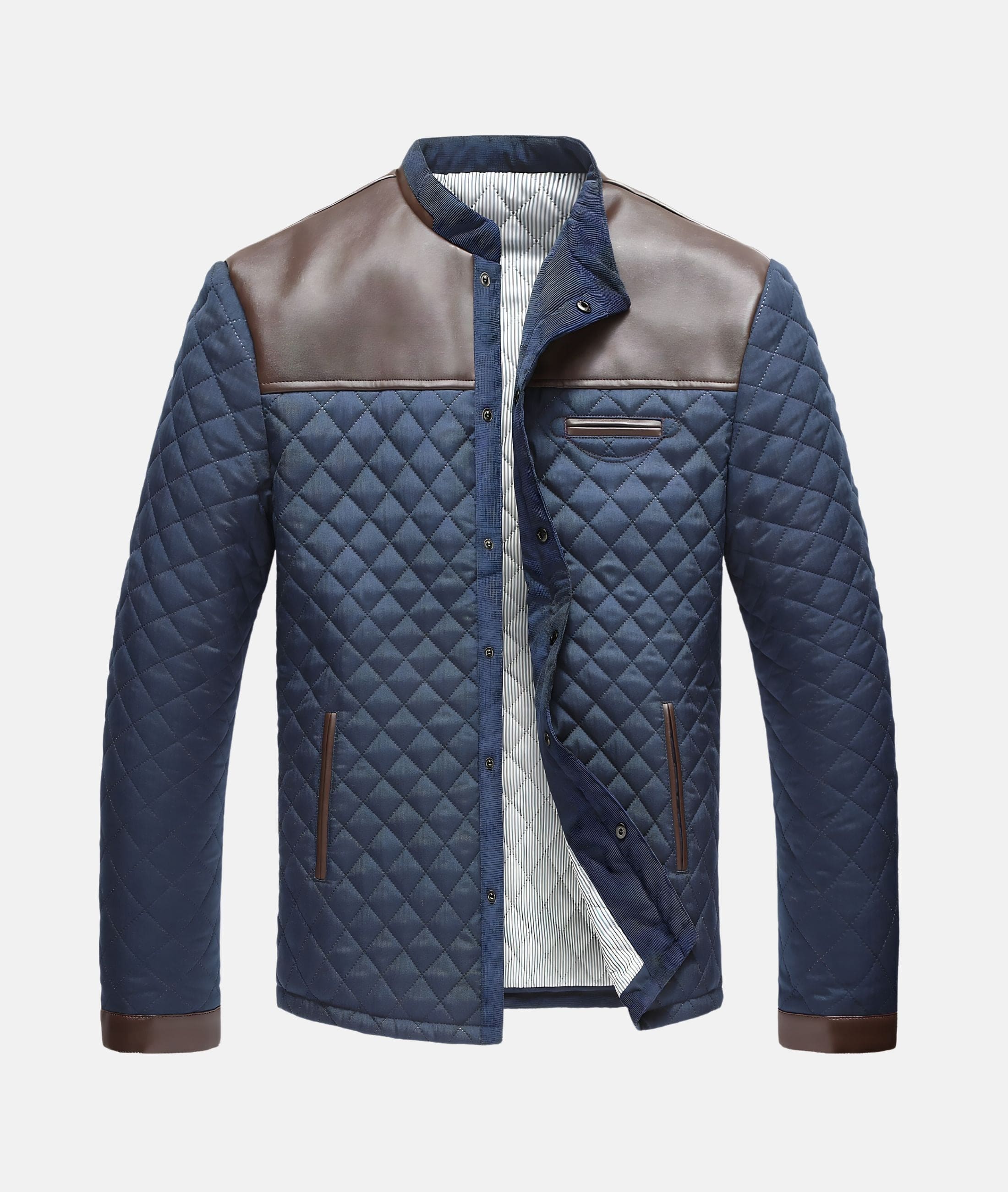 Herren Bomberjacke in elegantem Design als sportliche Freizeitjacke und Übergangsjacke