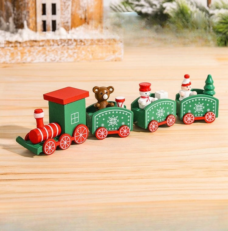 FestTrain® Charmante Holz-Weihnachtsdekoration für eine festliche Stimmung