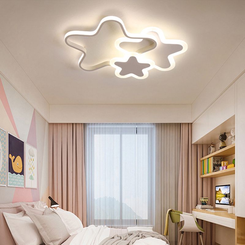 D'or® Design LED dimmbare Deckenleuchte Wohn/Schlafzimmer - Metall & Acryl