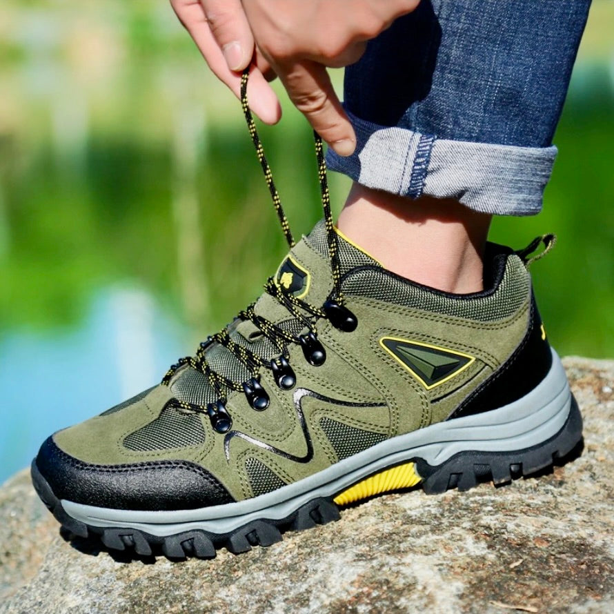 ERGOHiking® Ergonomischer Outdoor- und Wanderschuh Wasserfest + Gratis Einlegesohlen