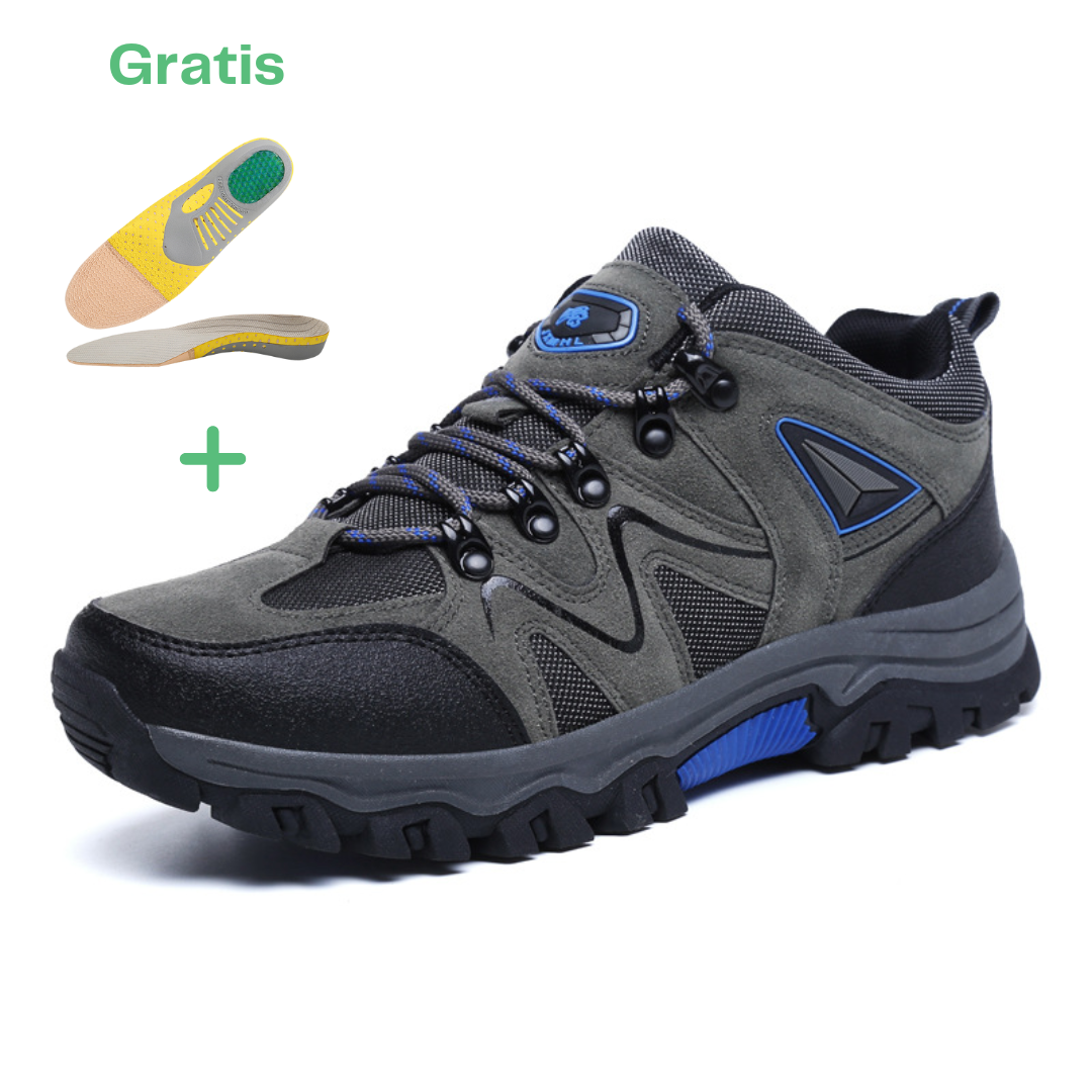 ERGOHiking® Ergonomischer Outdoor- und Wanderschuh Wasserfest + Gratis Einlegesohlen