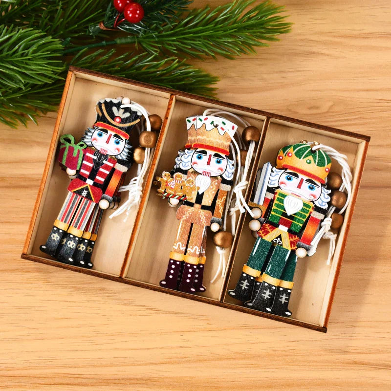 HolzZauber® Exklusiver Weihnachtsbaumschmuck aus handgefertigtem Holz