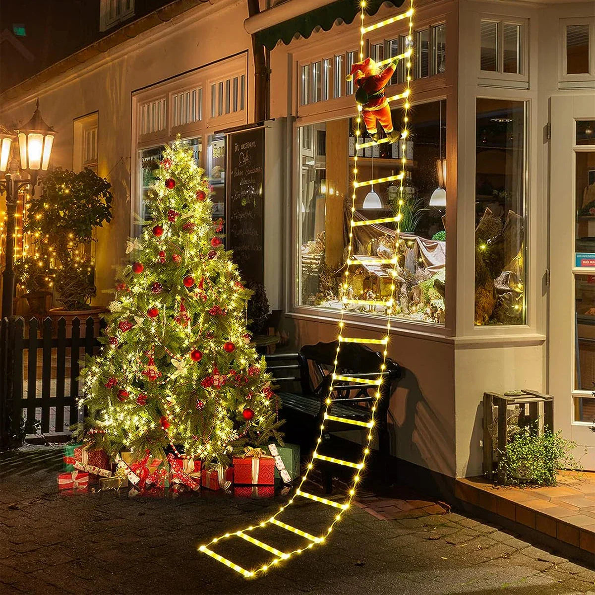 GlanzLichter® Weihnachtsleiterleuchten - Festlicher Charme für Ihr Zuhause