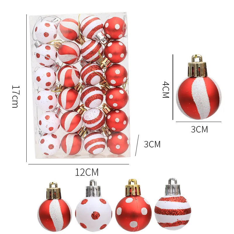 HohoCharm® Handbemalte Weihnachtskugeln – Festlicher Zauber für Ihr Zuhause