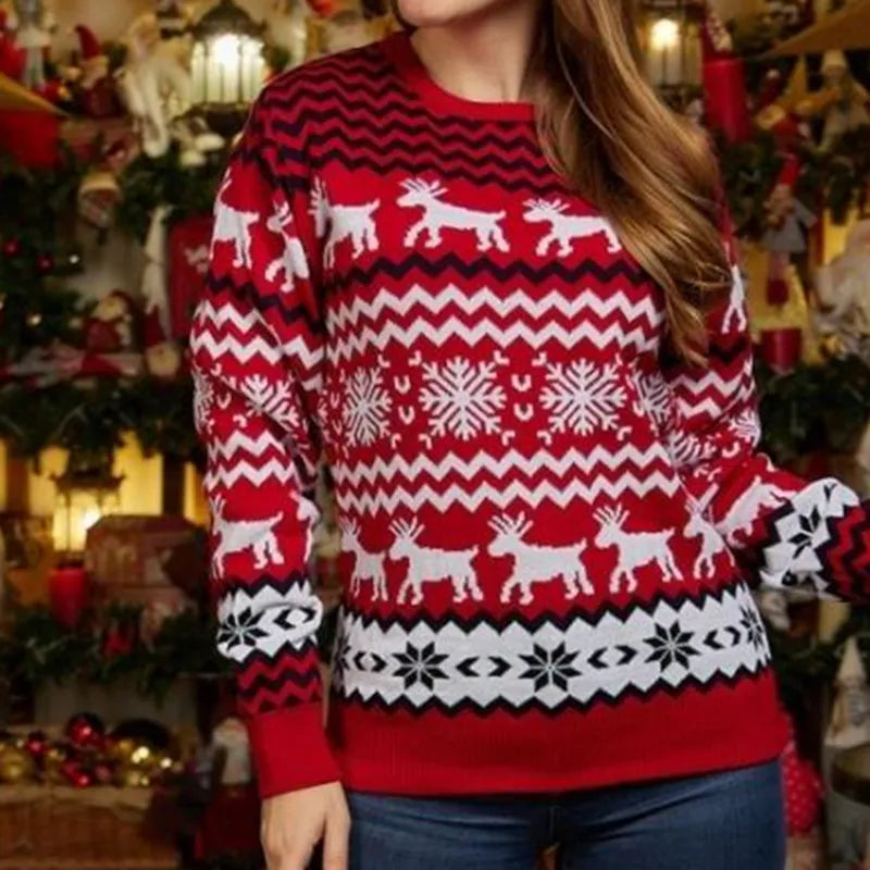 Lara® Kuschelige Weihnachts-Pullover für Paare – Perfekt für Festtagsstimmung