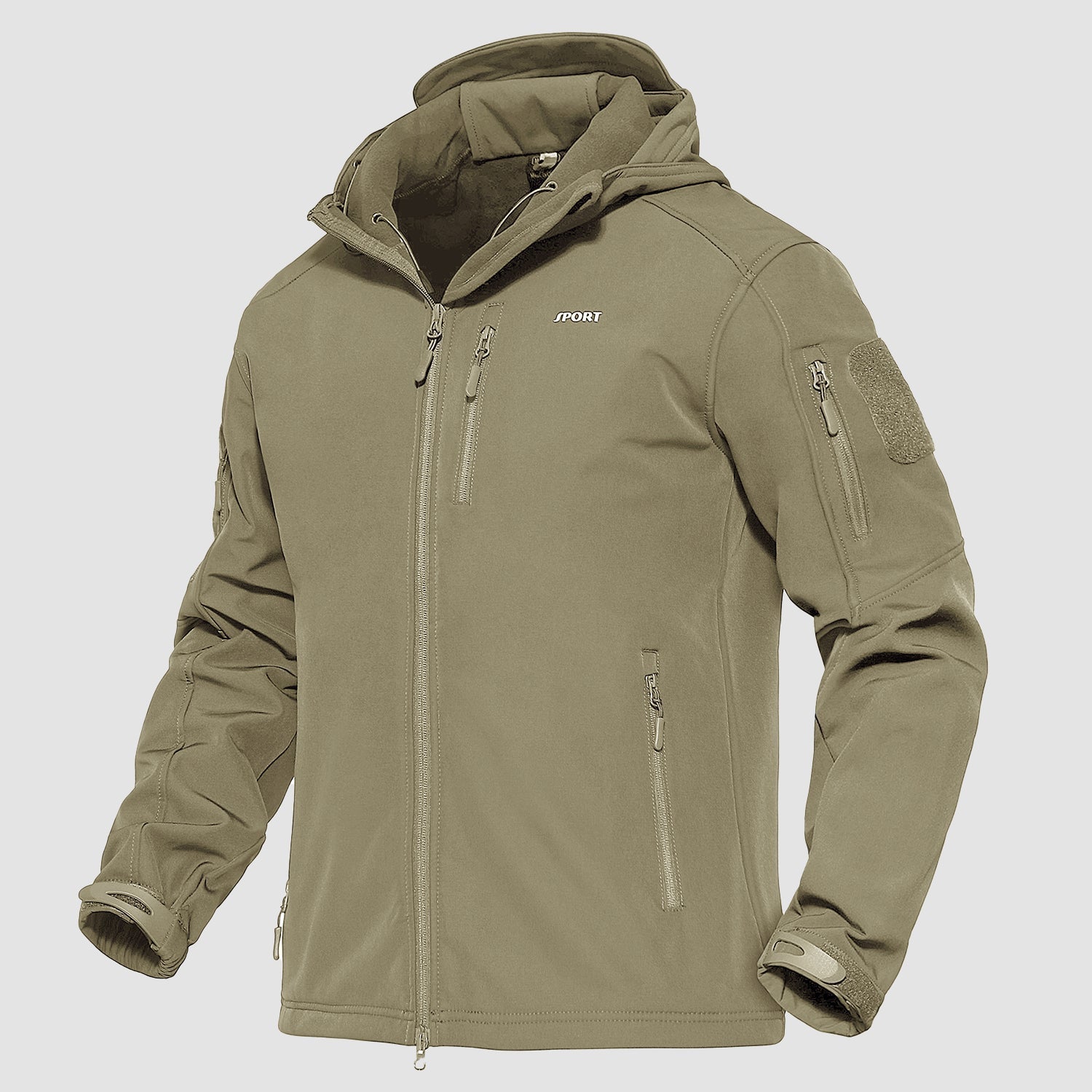 AtlasPro® Herren Outdoor-Funktionsjacke für Abenteuer