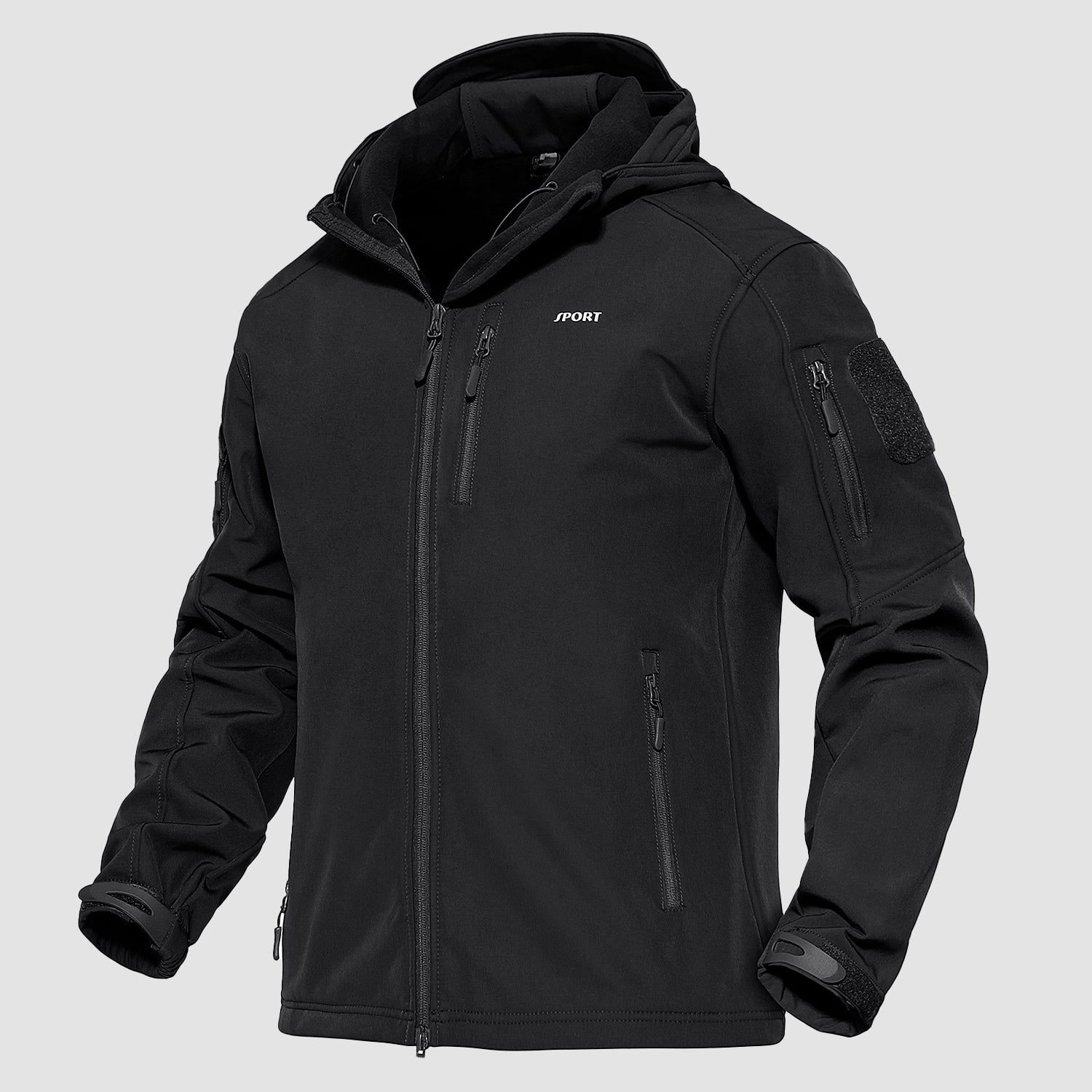 AtlasPro® Herren Outdoor-Funktionsjacke für Abenteuer