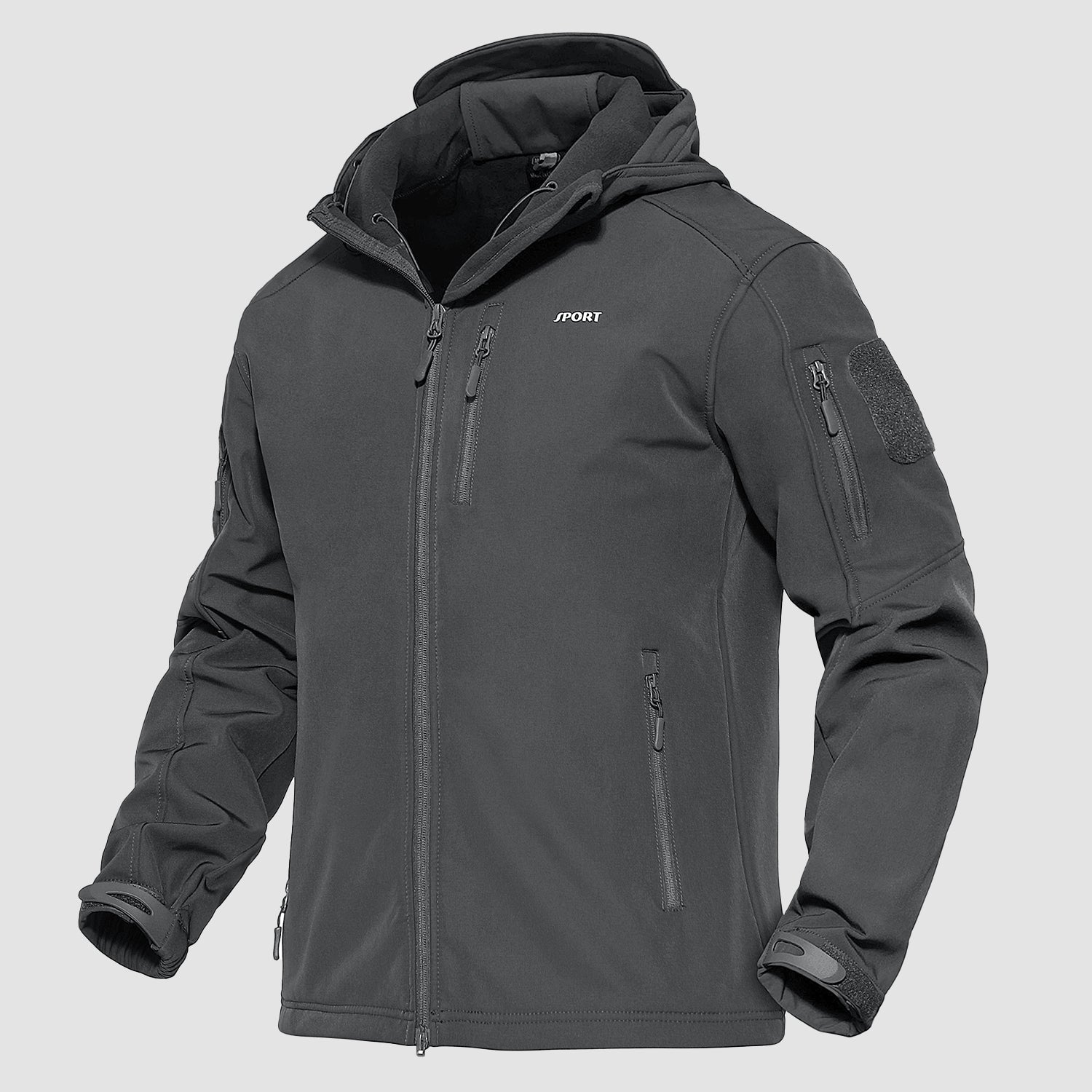 AtlasPro® Herren Outdoor-Funktionsjacke für Abenteuer