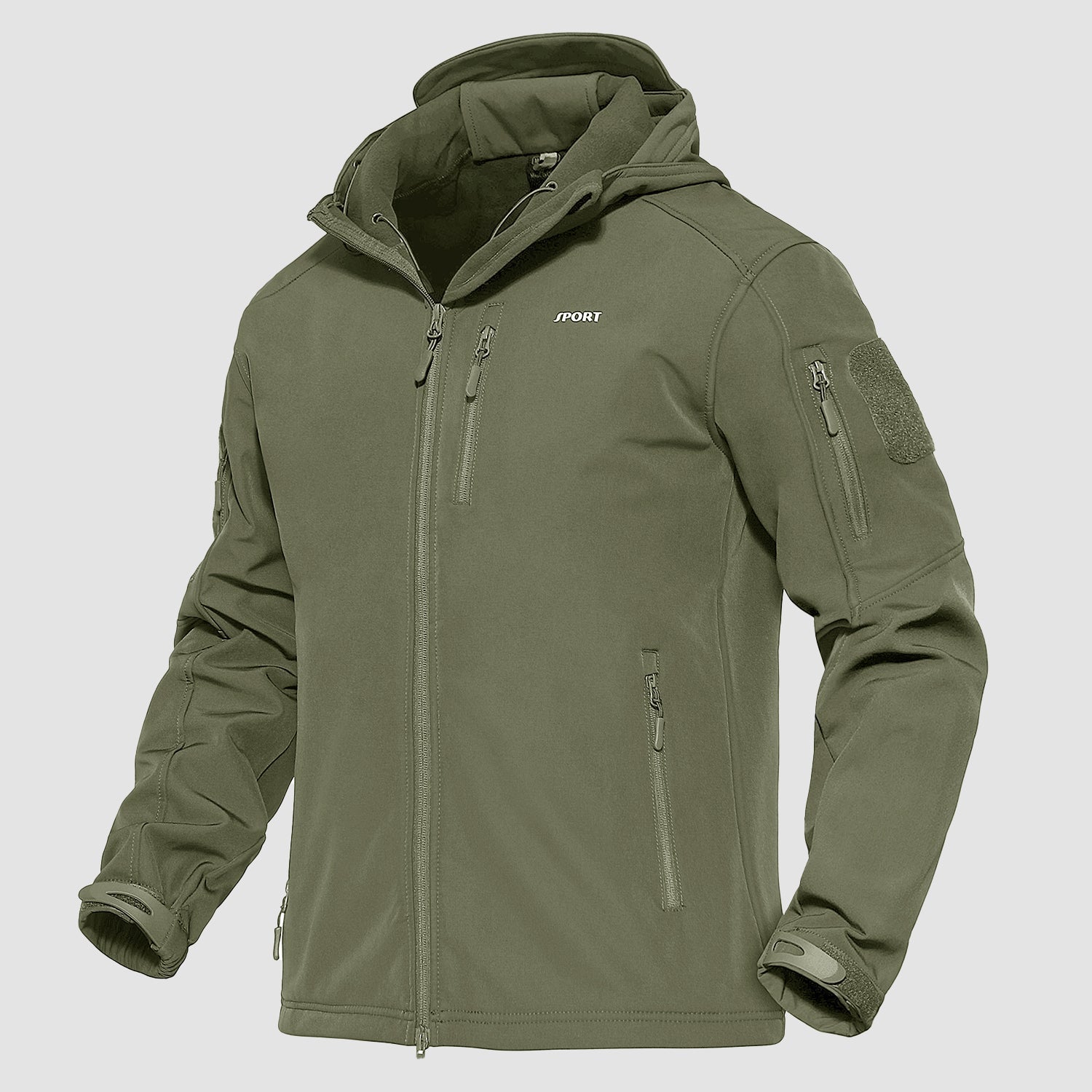 AtlasPro® Herren Outdoor-Funktionsjacke für Abenteuer