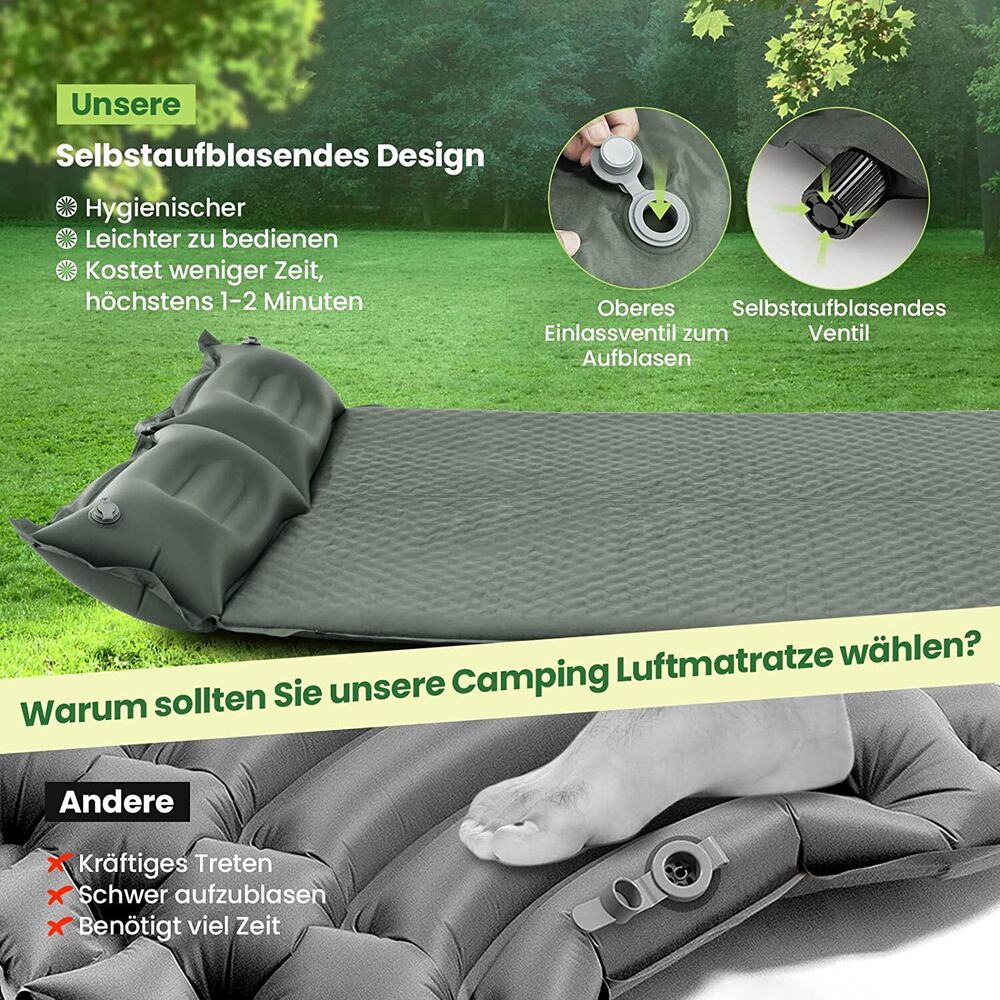 PillowPuff - Machen Sie Camping mit Komfort zum neuen Standard!